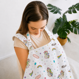 Rainbow Unicorn Nursing Apron