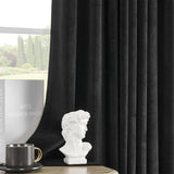 Premium Black  Velvet Curtain for Bedroom & Living Room