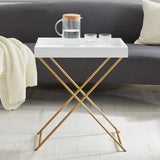 Modern Design Foldable TV Snack Sofa Tray Table - The Linen House