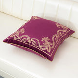 Royal Crest Embroidered Cushion Cover Style 3