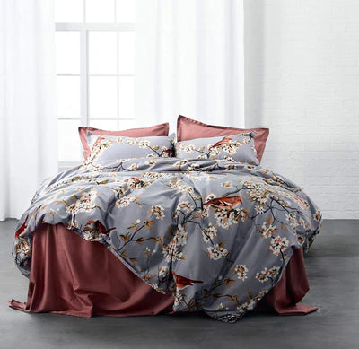 Windflower Bloomfield Floral Duvet Cover Set – Fresh & Elegant Bedding
