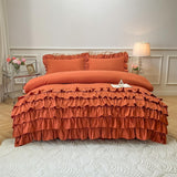 Waterfall Ruffle Duvet Cover Set - The Linen House