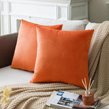 Velvet Cushion Cover- 1 Cushion Cover - The Linen House