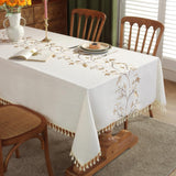 Table cover ( Embroidered) - The Linen House