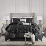 Luxury Pintuck Duvet Cover Set - The Linen House