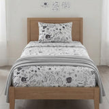 Adventure Doodle  Print Kids Bedsheet