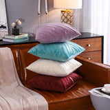 Pintuck Cushion Cover With Golden RIbbon