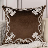 Royal Crest Embroidered Cushion Cover Style 3