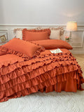 Waterfall Ruffle Duvet Cover Set