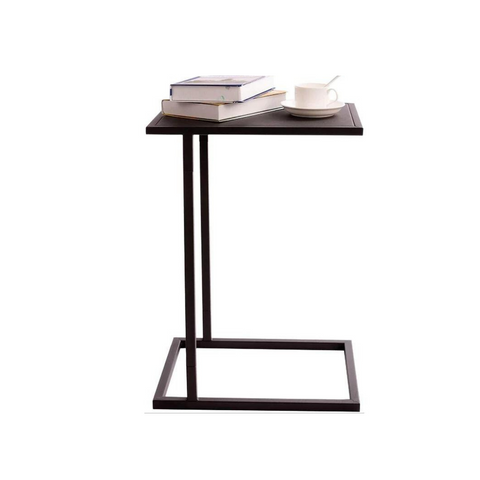 Tall Steel C Table End Table