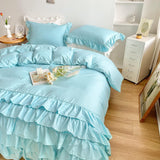 Waterfall Ruffle Duvet Cover Set - The Linen House