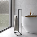 Contemporary Freestanding Towel Rack