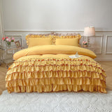 Waterfall Ruffle Duvet Cover Set