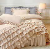 Waterfall Ruffle Duvet Cover Set