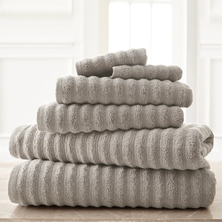 Cotton Ribbed Bath Towel