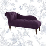 Upholstered Chaise Lounge (left Facing ) - The Linen House