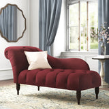 Upholstered Chaise Lounge (left Facing ) - The Linen House