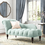 Upholstered Chaise Lounge (left Facing ) - The Linen House