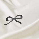 Bow Embroidered Bedsheet