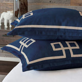 Indigo Ribbon Duvet set