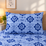 Blue Mechanical Gear Kids Bedsheet