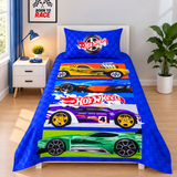 Hot Wheels Racing Kids Bedsheet