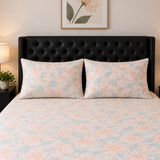Pastel Floral Printed  Bed Sheet