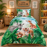 Jungle Safari Kids Bedsheet