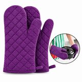 Diamond Quilted Cooking Gloves