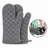 Diamond Quilted Cooking Gloves