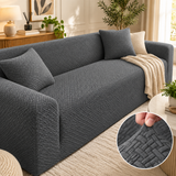 Luxury Stripe Jacquard Sofa Cover