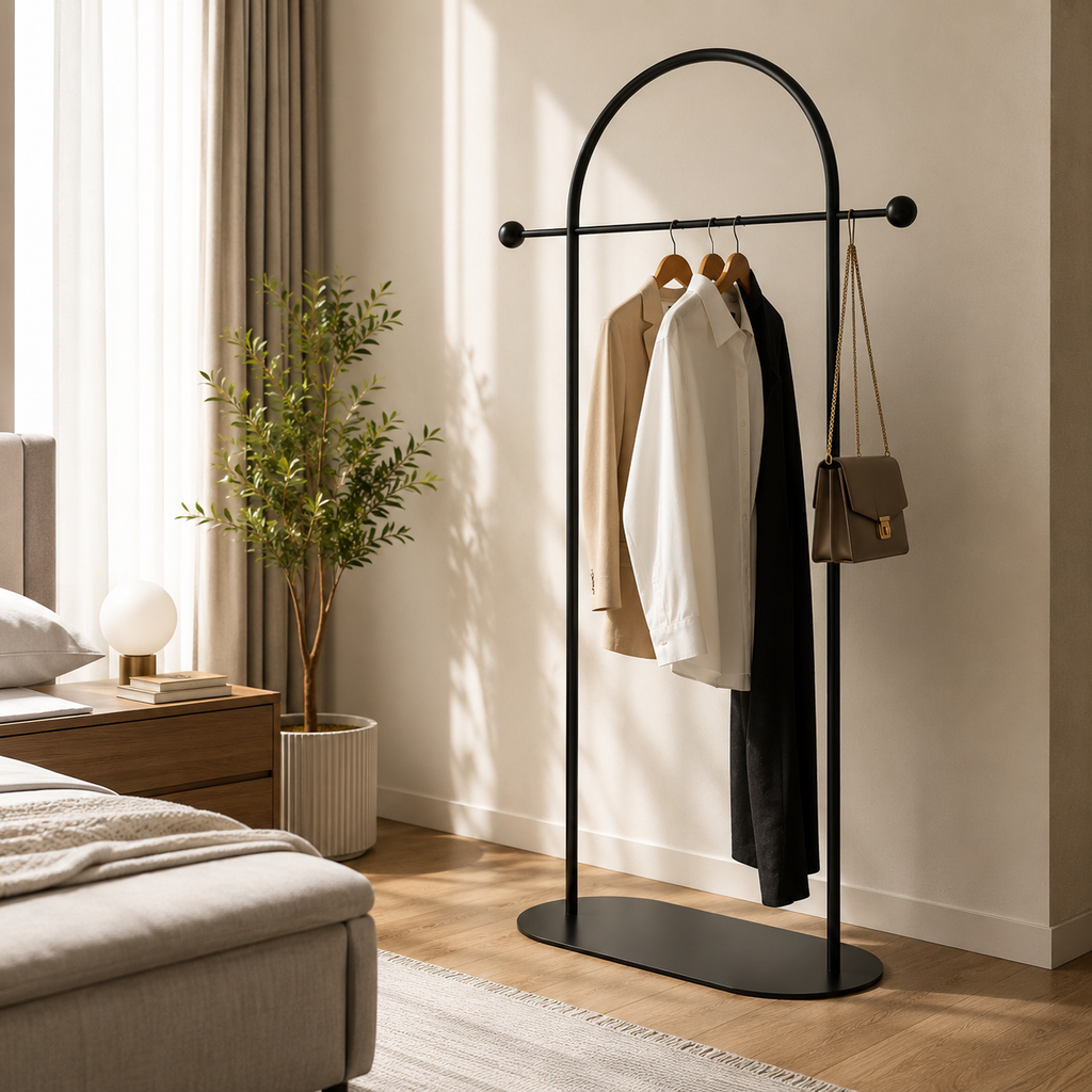 Modern Arch Coat Rack Stand