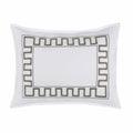 Greek Key Embroidery Duvet Set