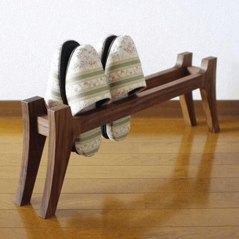 Small Wood Shoe Racks - The Linen House