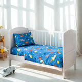 Galaxy Adventure Baby Crib Sheet & Pillow