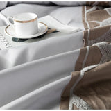 Luxury Tufted Embroidery Duvet Set