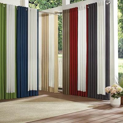 Hampton Border Curtain - The Linen House