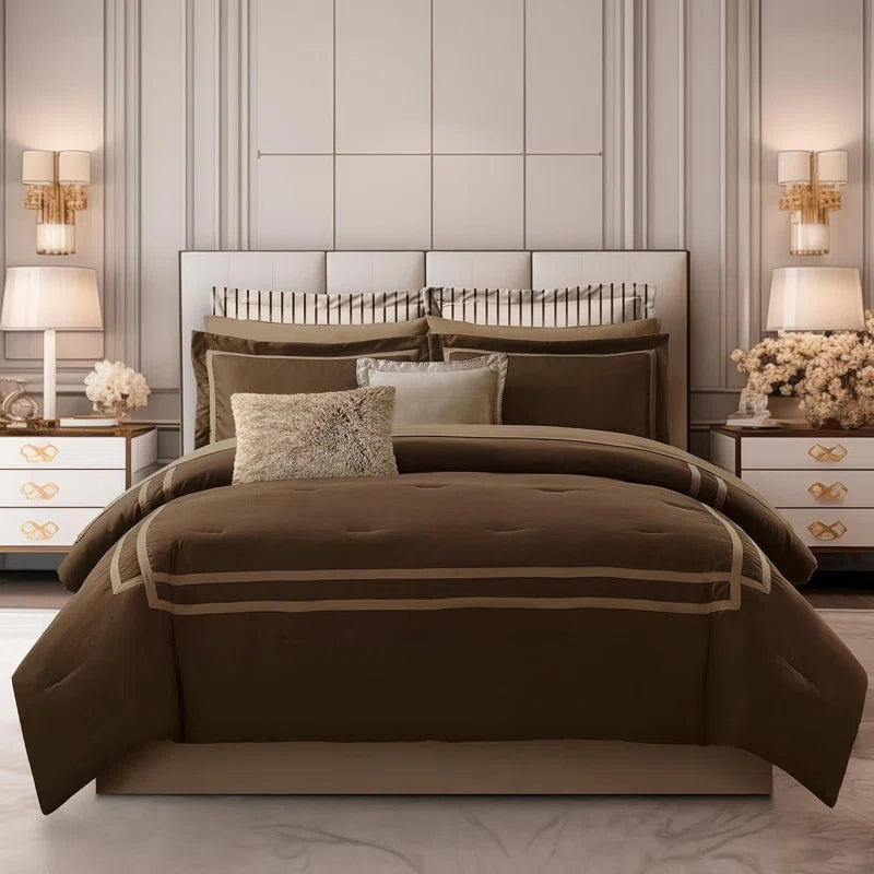 Cotton Ribbon Duvet Set