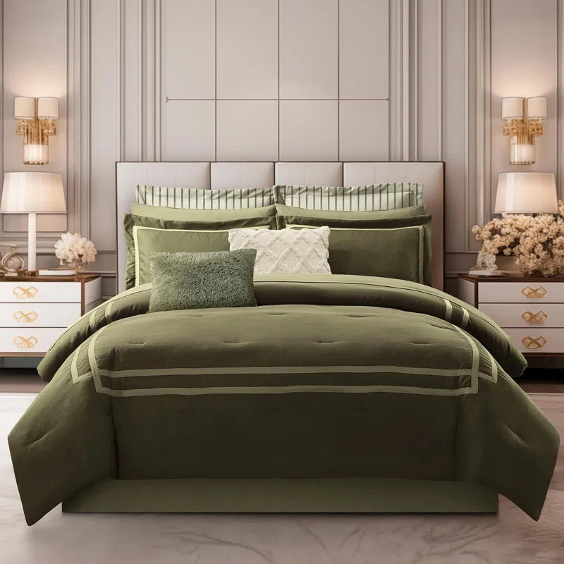 Cotton Ribbon Duvet Set