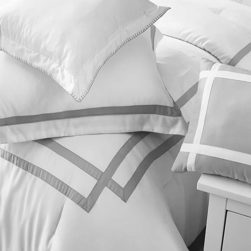 Cotton Ribbon Duvet Set