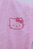 Kids Bathrobe Pink - Hello Kitty - The Linen House