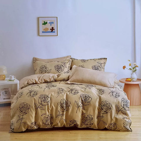 Roselyn Luxurious Printed Duvet Set