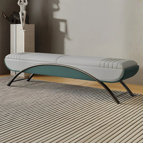 Italian Luxury Bed End Long Stool - The Linen House
