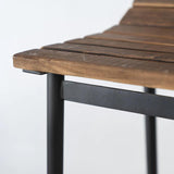 WOODEN BAR STOOL