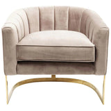 Elegance Armchair with Metal Frame - The Linen House