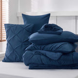 Pintuck Duvet Set - The Linen House