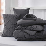 Pintuck Duvet Set - The Linen House