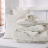 Pintuck Duvet Set - The Linen House
