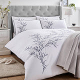 Spring Embroidery Duvet Set