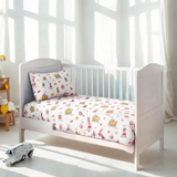Lighthouse & Boats Baby Crib Sheet & Pillow